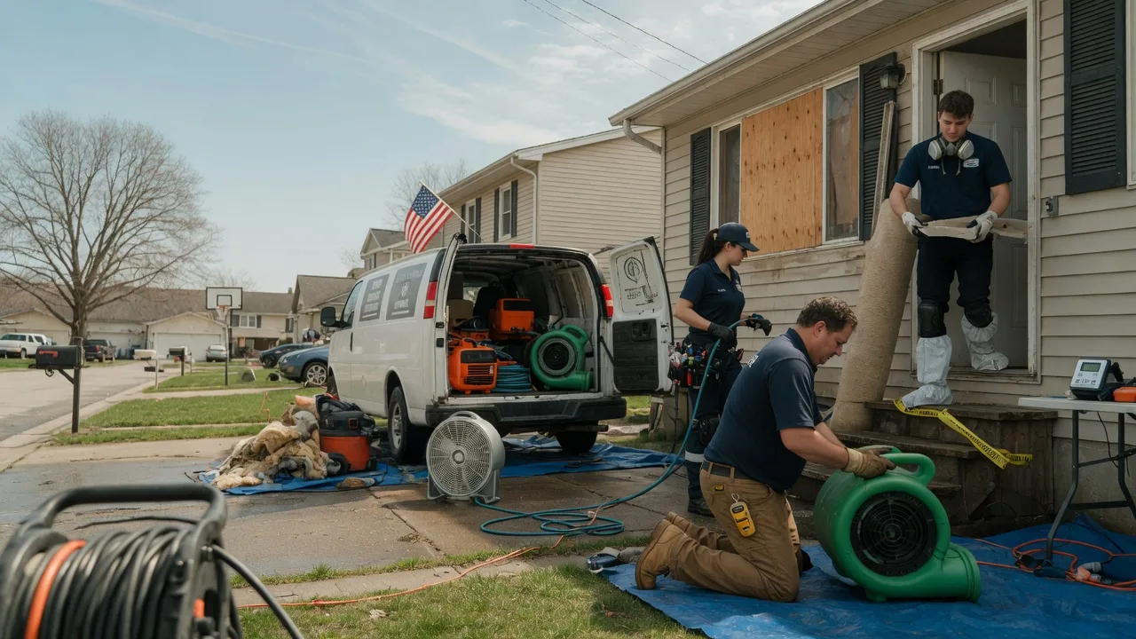 Water Damage Restoration in Bryant, IA near me